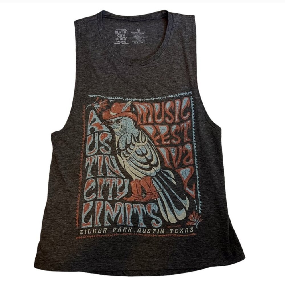 Austin City Limits Music Tank Top Size M